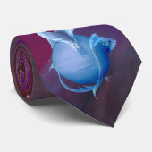 Neptun-Drache-Krawatte Krawatte (Gerollt)