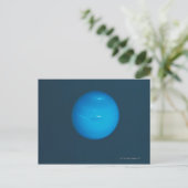 Neptun, dynamische blaugrüne Atmosphäre Postkarte (Stehend Vorderseite)
