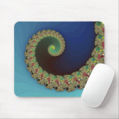 Neptun - Fraktal Art Mousepad (Mit Mouse)