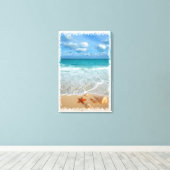 Neptun-Geschenke Leinwanddruck (Insitu (Holzboden))