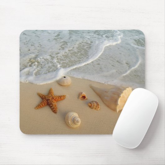 Neptun Geschenke (Muscheln) Mousepad (Mit Mouse)
