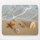Neptun Geschenke (Muscheln) Mousepad (Vorne)