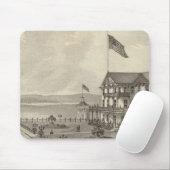 Neptun House, Ocean Beach, NJ Mousepad (Mit Mouse)