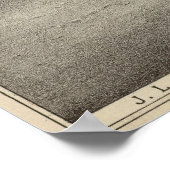 Neptun House, Ocean Beach, NJ Poster (Ecke)