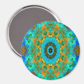 Neptun ist Mandala.... Magnet (Vorderseite/Rückseite)