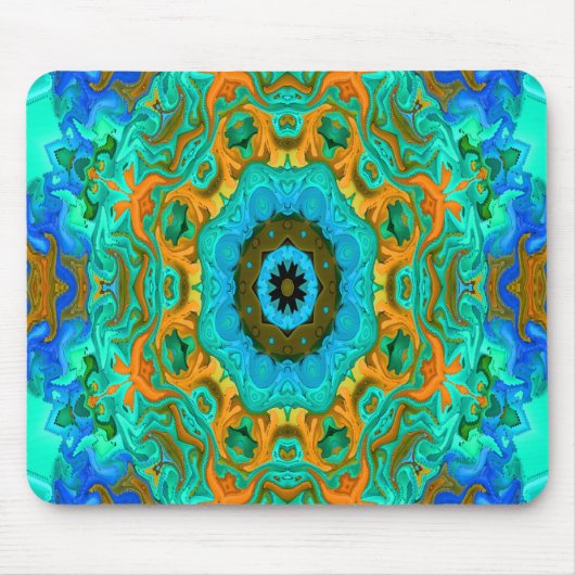 Neptun ist Mandala... Mousepad (Vorne)