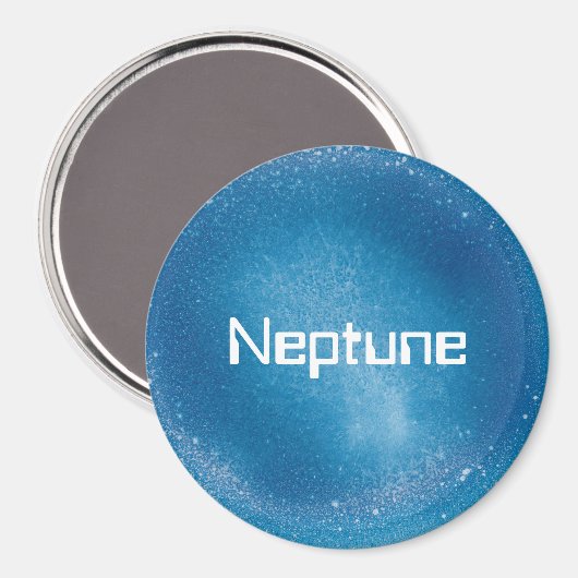 Neptun Magnet (Vorderseite/Rückseite)