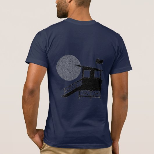 Neptun-Mitternacht T-Shirt (Rückseite)