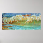 Neptun-Pferde Poster (Vorne)