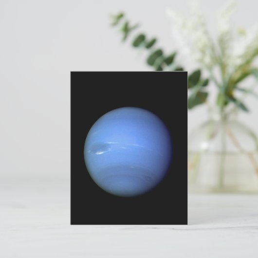 Neptun-Planet NASA Postkarte (Stehend Vorderseite)