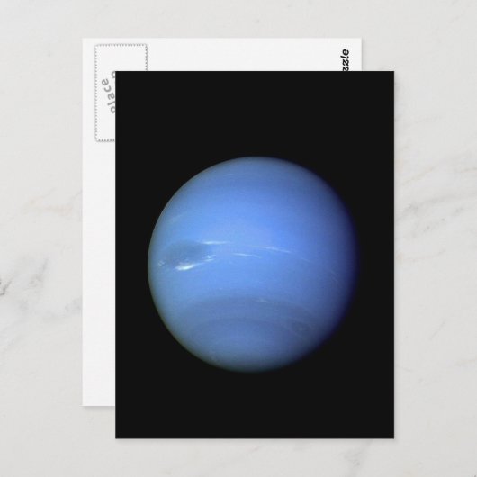 Neptun-Planet NASA Postkarte (Vorne/Hinten)