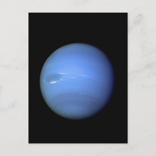 Neptun-Planet NASA Postkarte (Vorderseite)