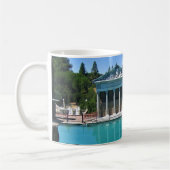 Neptun Pool am Schloss Hearst, San Simeon, CA Kaffeetasse (Links)