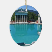 Neptun Pool am Schloss Hearst, San Simeon, CA Keramik Ornament (Rechts)