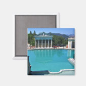 Neptun Pool am Schloss Hearst, San Simeon, CA Magnet (Vorderseite/Rückseite)