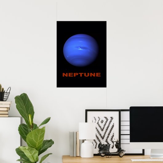 Neptun Poster (Heimbüro)