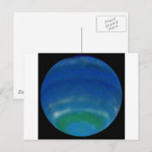 Neptun Postkarte (Vorne/Hinten)