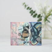 Neptun Postkarte (Stehend Vorderseite)