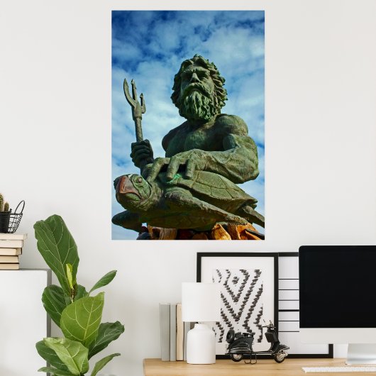 Neptun Print Poster (Heimbüro)