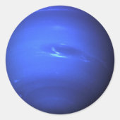 Neptun Runder Aufkleber (Vorderseite)
