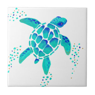 Neptun Schildkröte Fliese