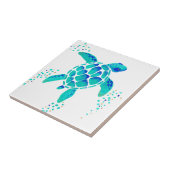 Neptun Schildkröte Fliese (Seite)