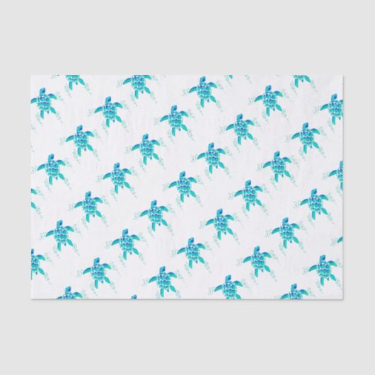 Neptun Schildkröte Seidenpapier (Vorderseite)