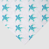 Neptun Schildkröte Seidenpapier (Ausschnitt)