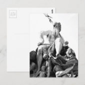 Neptun-Springbrunnen in Berlin, Deutschland Postkarte (Vorne/Hinten)