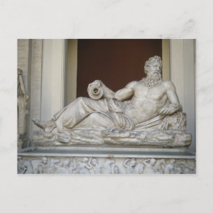 Neptun-Statue im Vatikan Postkarte