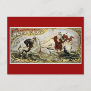 Neptun-Tabak Postkarte