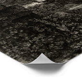 Neptun-Tempel, Paestum - Giovanni Battista Pir Poster (Ecke)