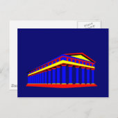 Neptun-Tempel Postkarte (Vorne/Hinten)