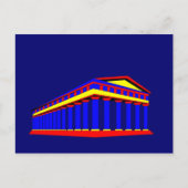 Neptun-Tempel Postkarte (Vorderseite)