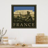 Neptun und der Palast von Versailles Poster (Küche)