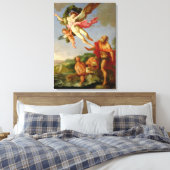 Neptun-Verfolgung von Coronis, 1665-70 (Öl auf Lei Leinwanddruck (Insitu (Schlafzimmer))