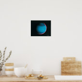 Neptun von Voyager 2 Poster (Küche)