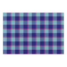 Neptune and Gulf Blue Plaid