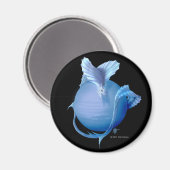 Neptune Dragon Magnet (Vorderseite/Rückseite)