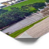 Neptune Fountain and Gloriette, Schonbrunn Palace Poster (Ecke)