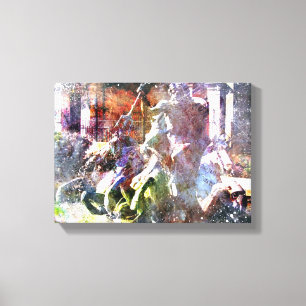 Neptune Fountain Kansas City Leinwanddruck