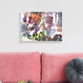 Neptune Fountain Kansas City Leinwanddruck (Insitu (Wohnzimmer))