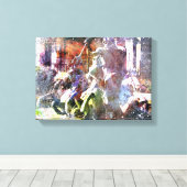 Neptune Fountain Kansas City Leinwanddruck (Insitu (Holzboden))