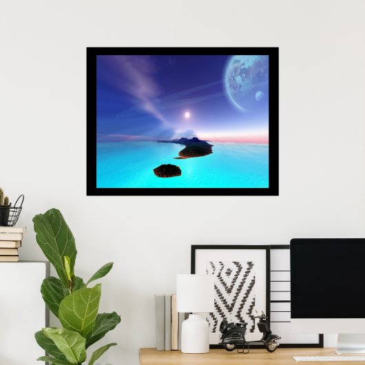 NEPTUNE-GARTENDRUCK POSTER (Heimbüro)