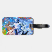 Neptune Luggage Tag Gepäckanhänger (Rückseite horizontal)