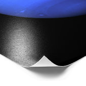 Neptune NASA Planet Fotodruck (Ecke)