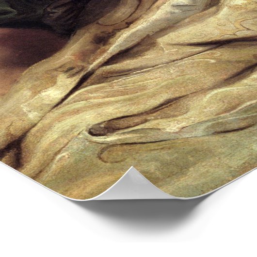 Neptune offering gifts to Venice (ceiling fresco) Poster (Ecke)