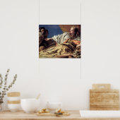 Neptune offering gifts to Venice (ceiling fresco) Poster (Küche)