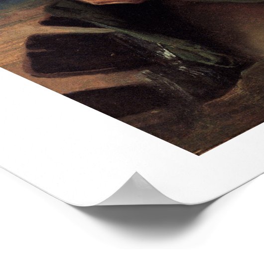 Neptune offering gifts to Venice (ceiling fresco) Poster (Ecke)