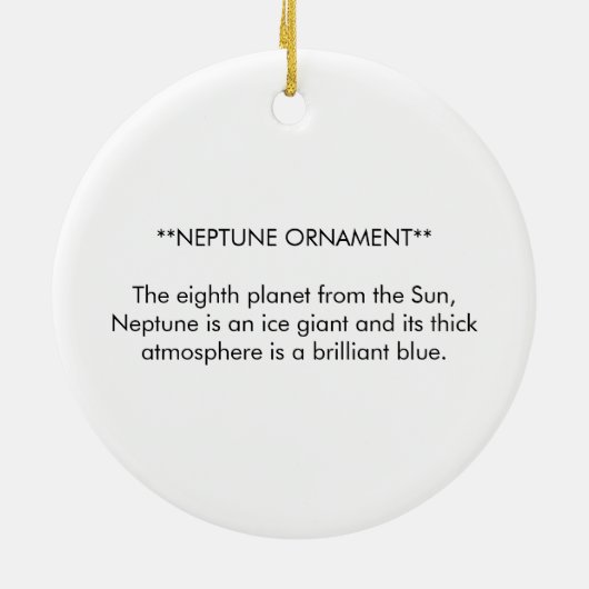 NEPTUNE ORNAMENT (Hinten)